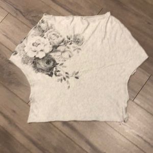 GUC Anthropologie Fiets Voor 2 cropped sweater